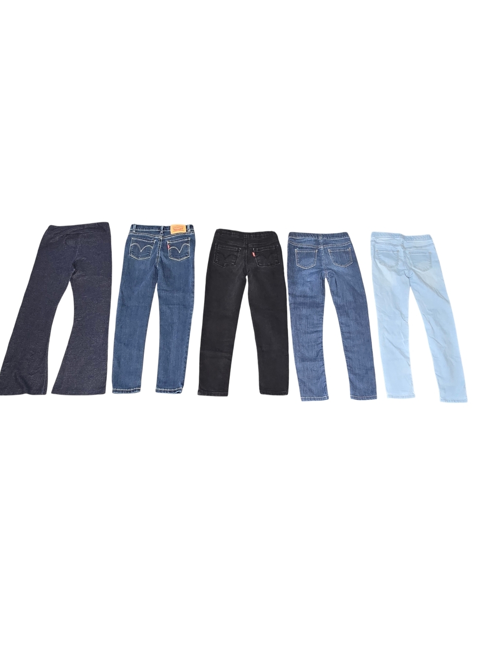 6 Girls Assorted Pants